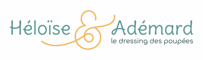 Heloise & Ademard_Logo principal tagline miel