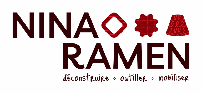 Nina Ramen_Logo principal chocolat tagline